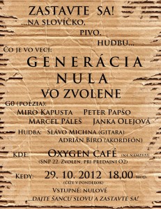 G0 vo ZV 2012